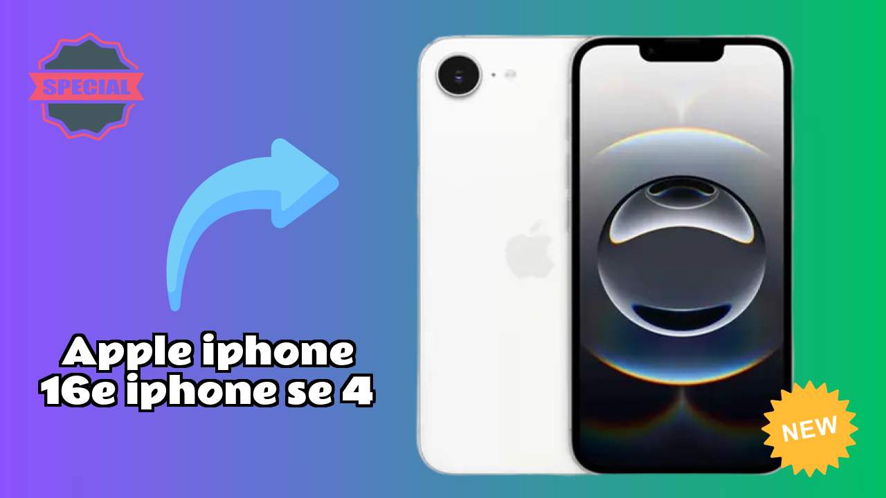 Apple IPhone 16E (iPhone SE 4) Processor Test: Apple A18 Speed Review