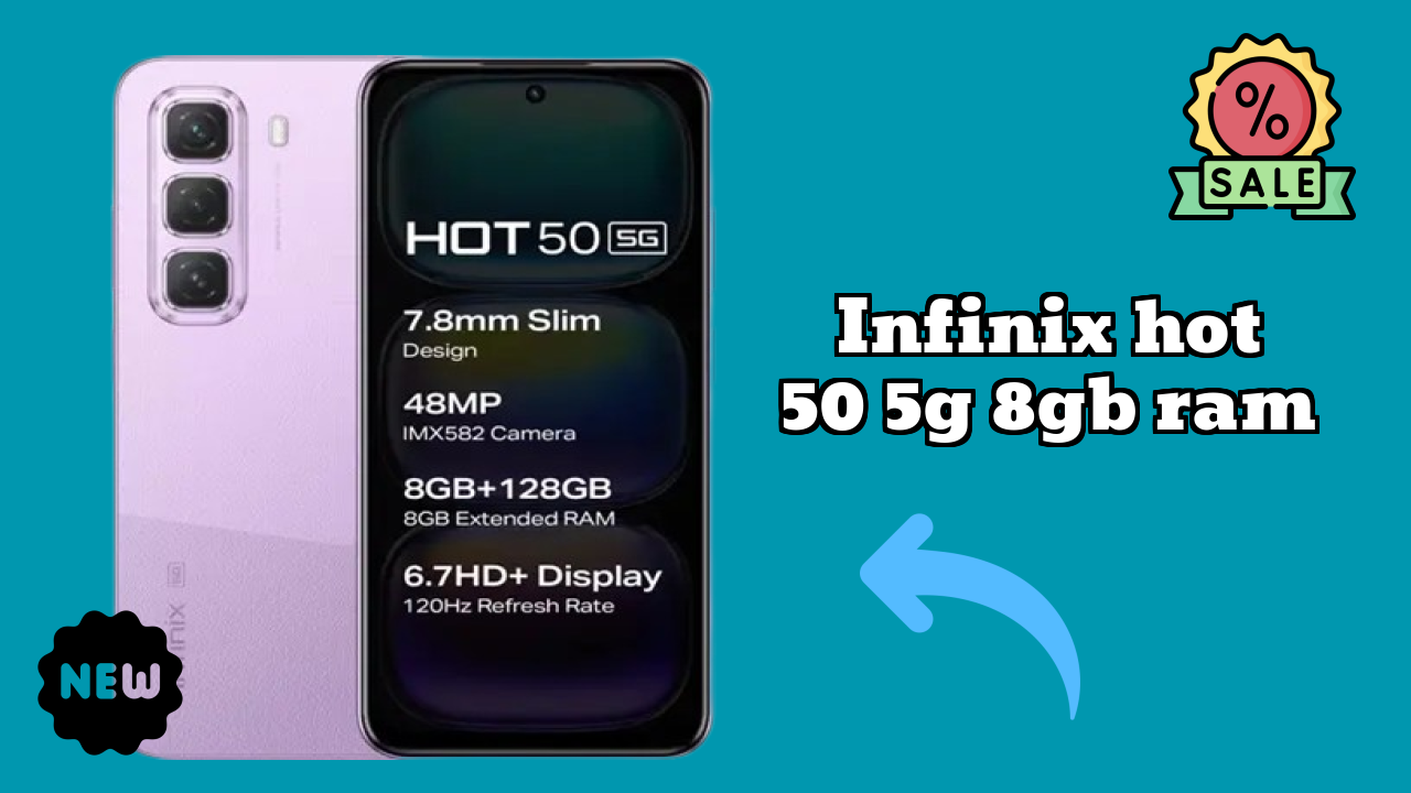 Infinix Hot 50 5G 8GB RAM Display Review: IPS LCD Screen Size
