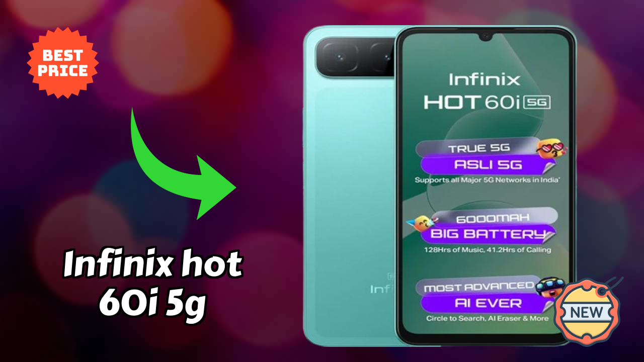 Infinix Hot 60i 5G at ₹9,499 - Everything About It
