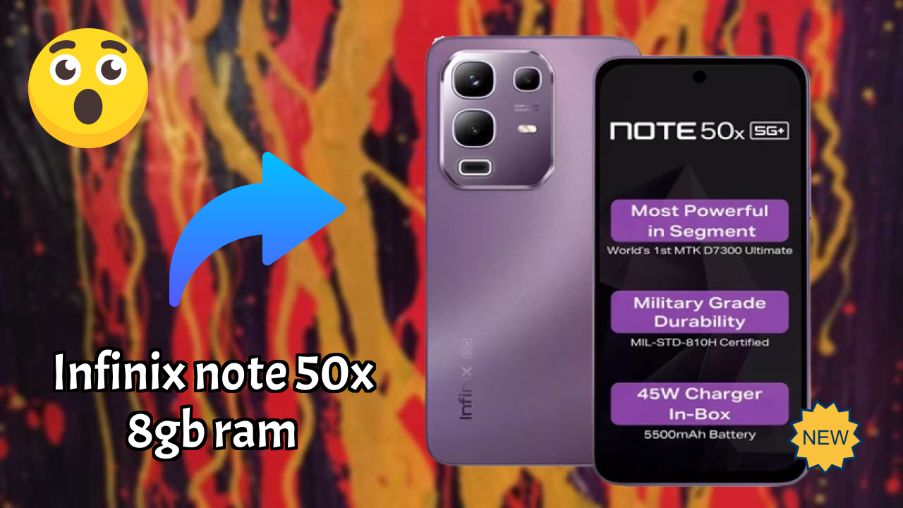 Infinix Note 50X 8GB RAM Performance: 8 GB RAM Gaming Check