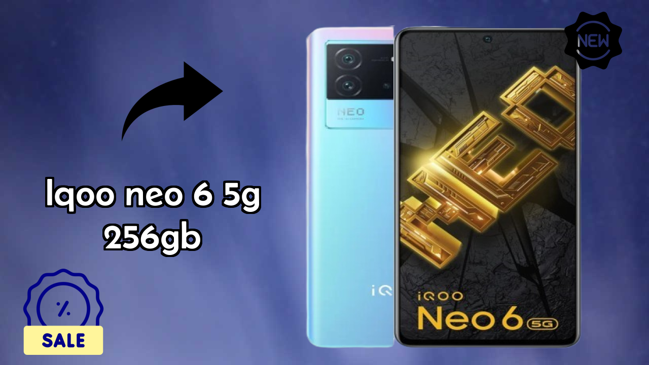 IQOO Neo 6 5G 256GB Display Technology: 6.62 Inches (16.81 Cm) Screen
