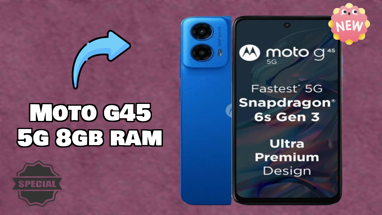Moto G45 5G 8GB RAM Review: 8 GB RAM Gaming Tested