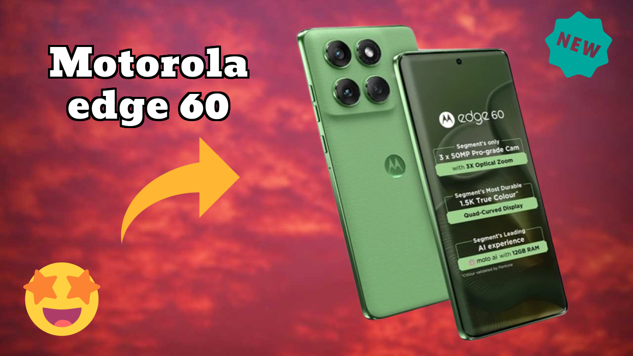 Motorola Edge 60 at ₹26,490 - Best Deal Available
