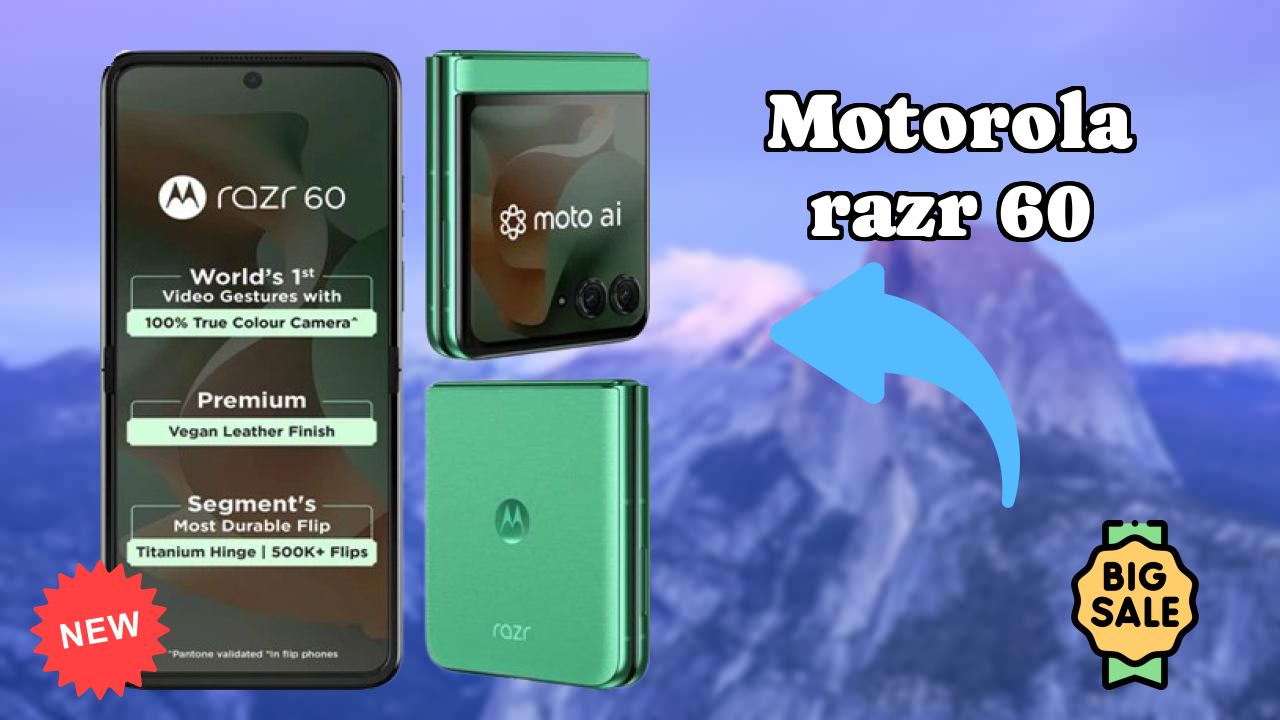 Motorola Razr 60 Camera Comparison: 50 MP + 13 MP Rear Camera vs Competition