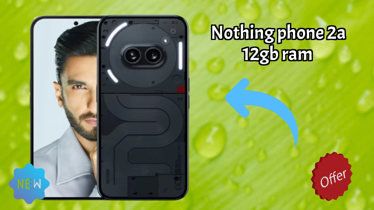 Nothing Phone 2a 12GB RAM Display Analysis: 6.7 Inches (17.02 Cm) Screen