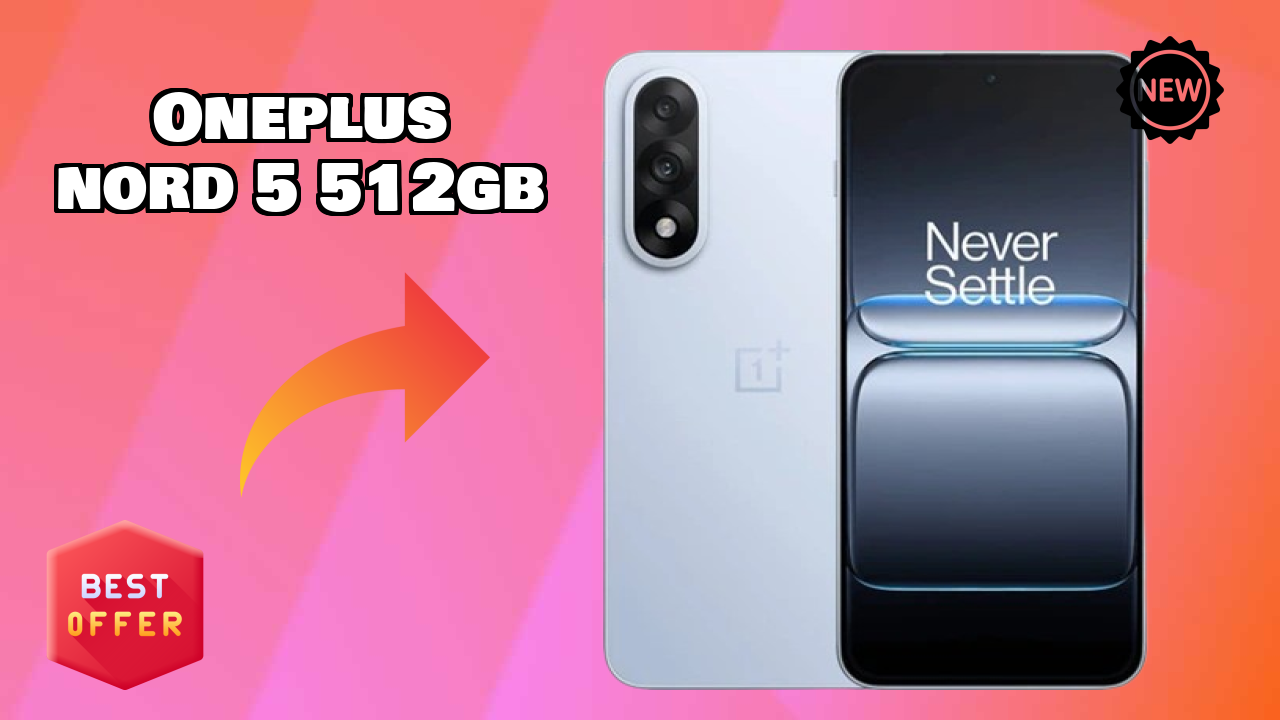 OnePlus Nord 5 512GB Display Technology: Swift AMOLED Review
