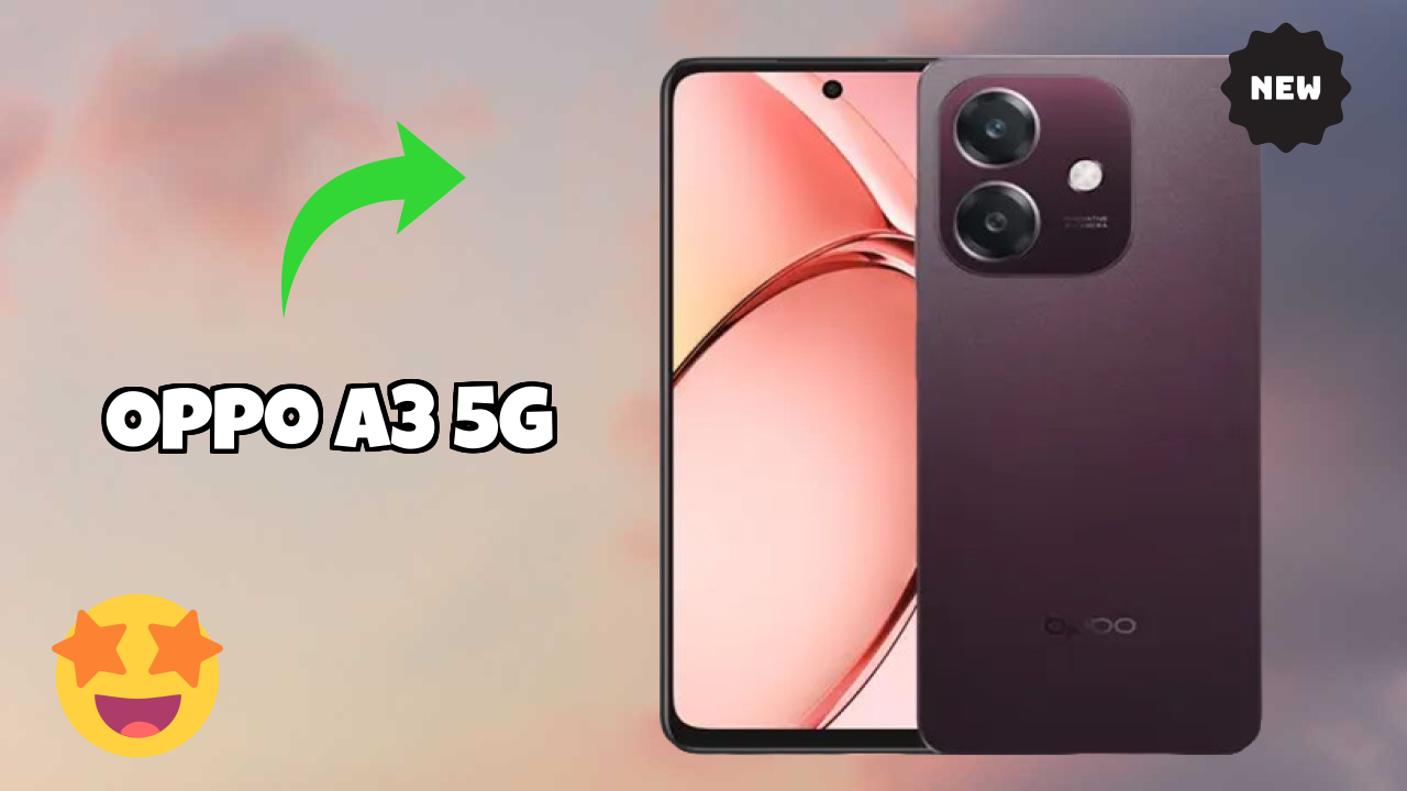 OPPO A3 5G at ₹13,399 - Complete Specifications