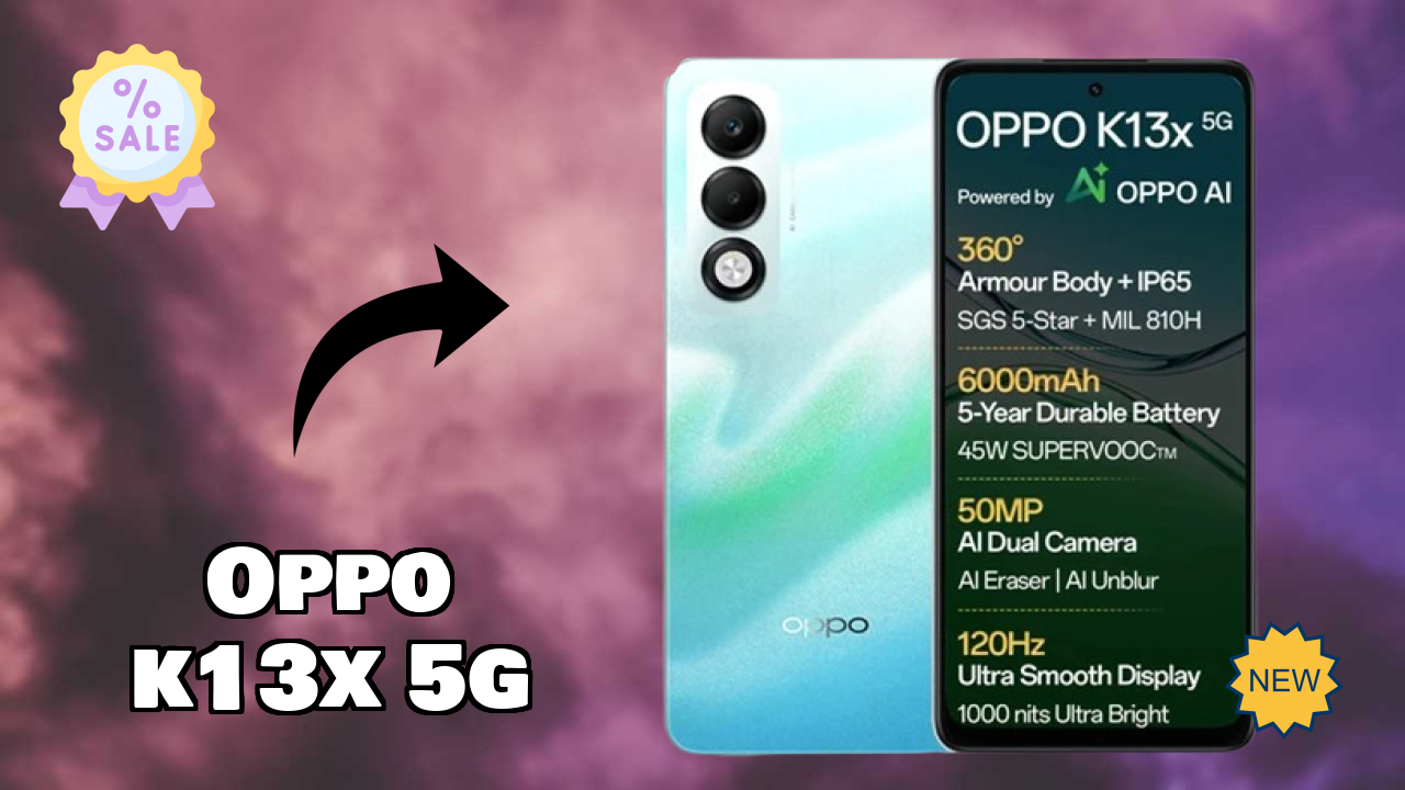 OPPO K13x 5G Display Technology: LCD Quality