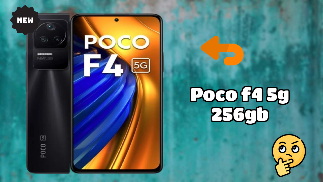 POCO F4 5G 256GB at ₹33,999 - Best Deal Available Now
