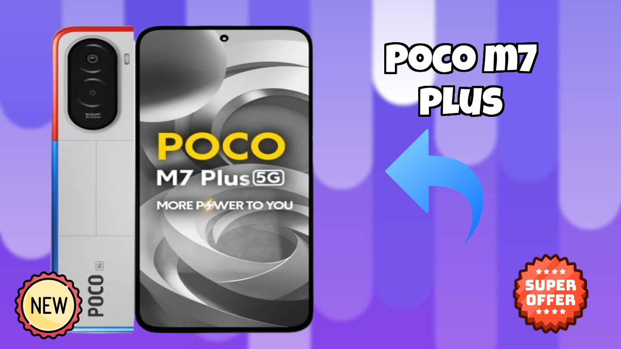 POCO M7 Plus Price Drop: Just ₹12,999 Available Now