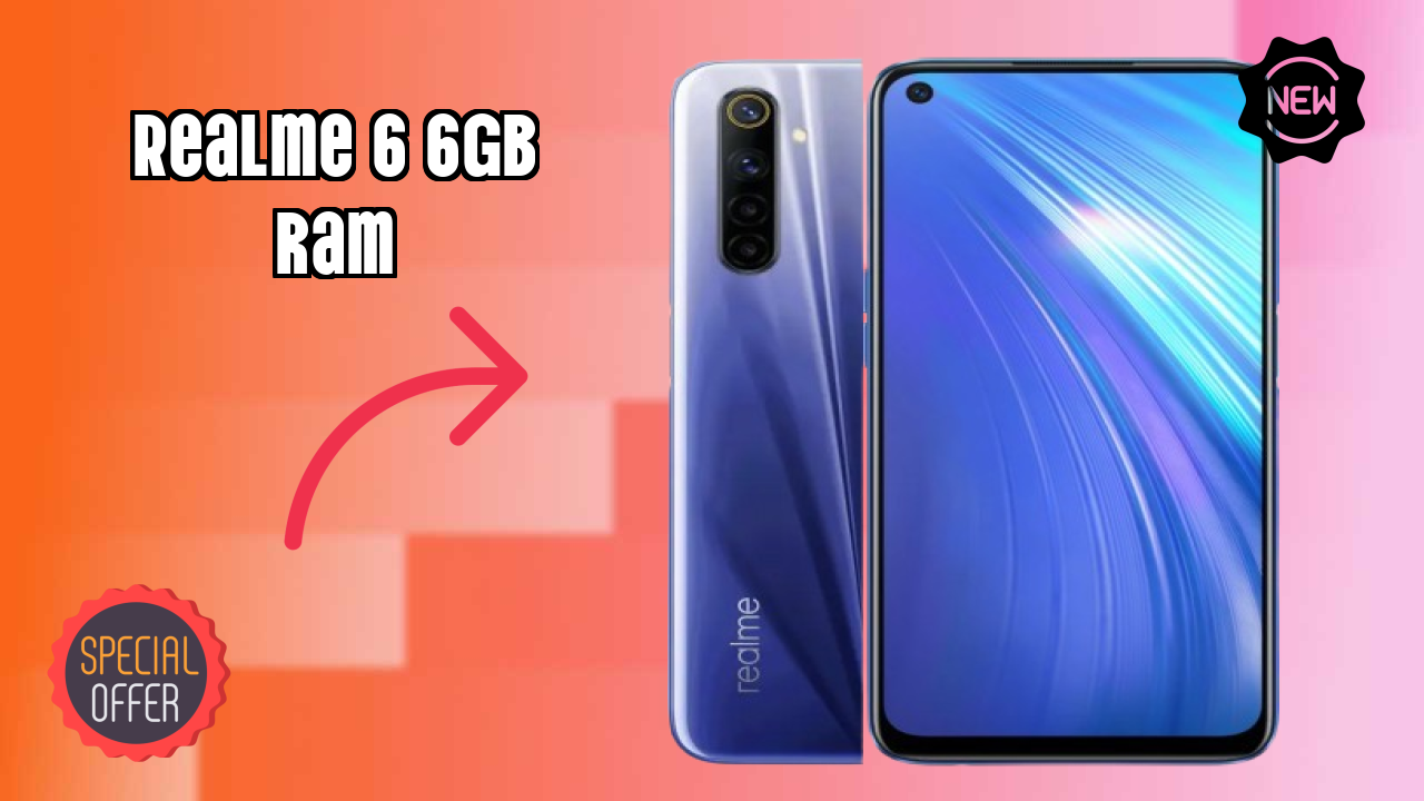 Realme 6 6GB RAM Display Analysis: 6.5 Inches (16.51 Cm) Quality