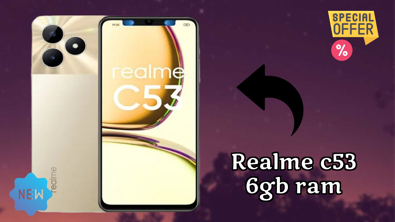Realme C53 6GB RAM Display Quality: IPS LCD Explained