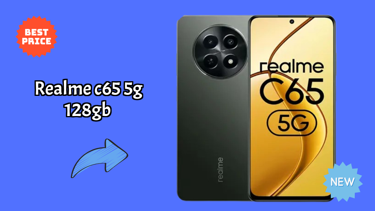 Realme C65 5G 128GB Display Quality: IPS LCD Review