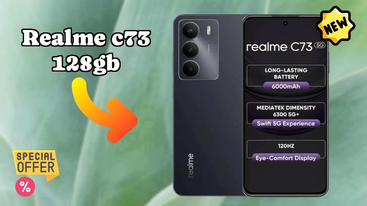 Realme C73 128GB - Best Phone Under ₹10,499 in India Right Now