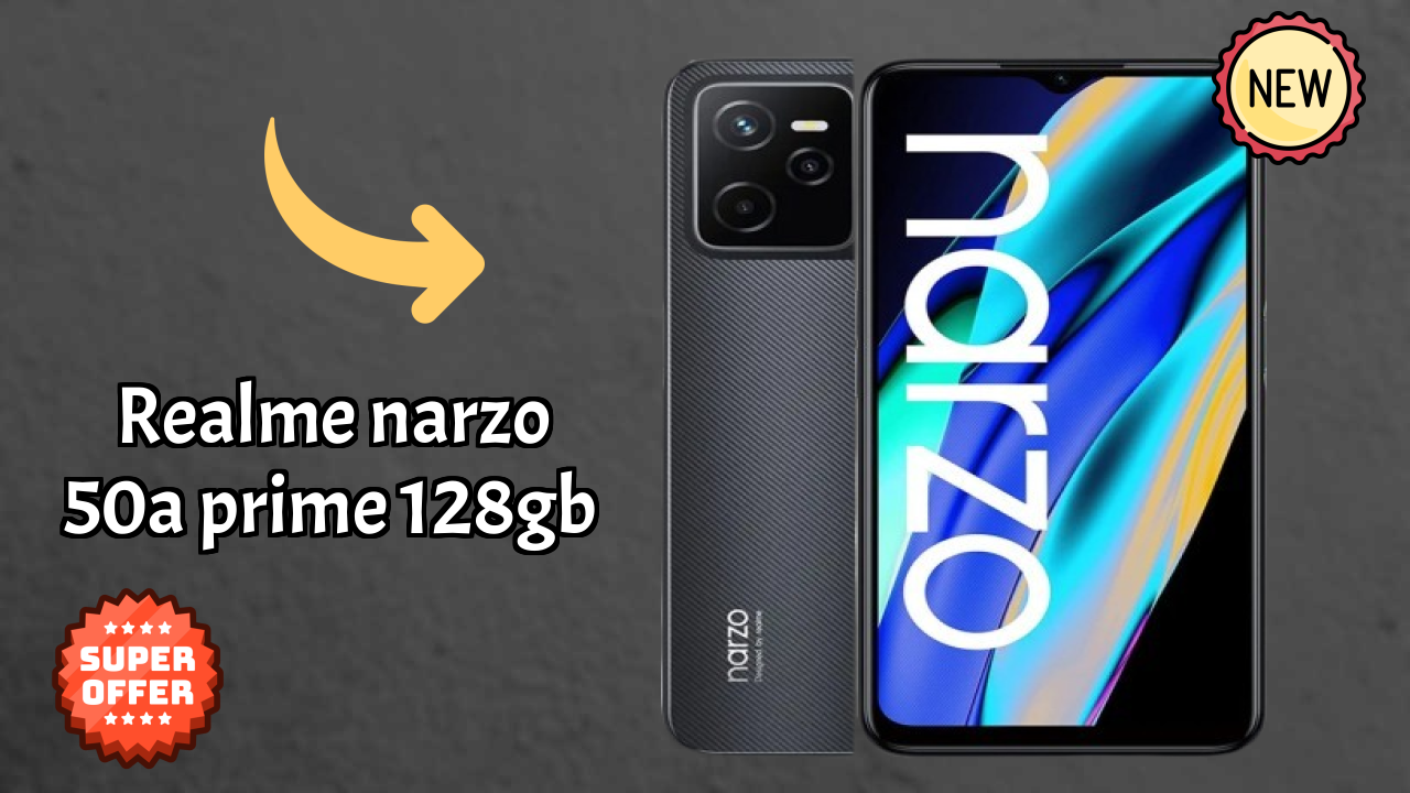 Realme Narzo 50A Prime 128GB Display Analysis: 6.6 Inches (16.76 Cm) Quality