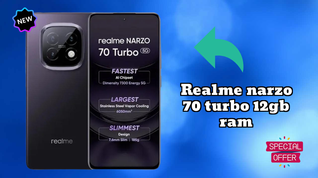 Realme Narzo 70 Turbo 12GB RAM Display Analysis: OLED Quality
