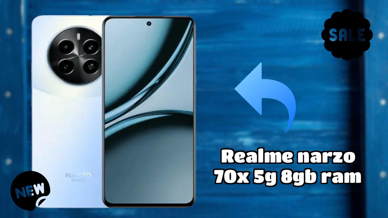 Realme Narzo 70x 5G 8GB RAM at ₹12,659 - Best Features & Specifications