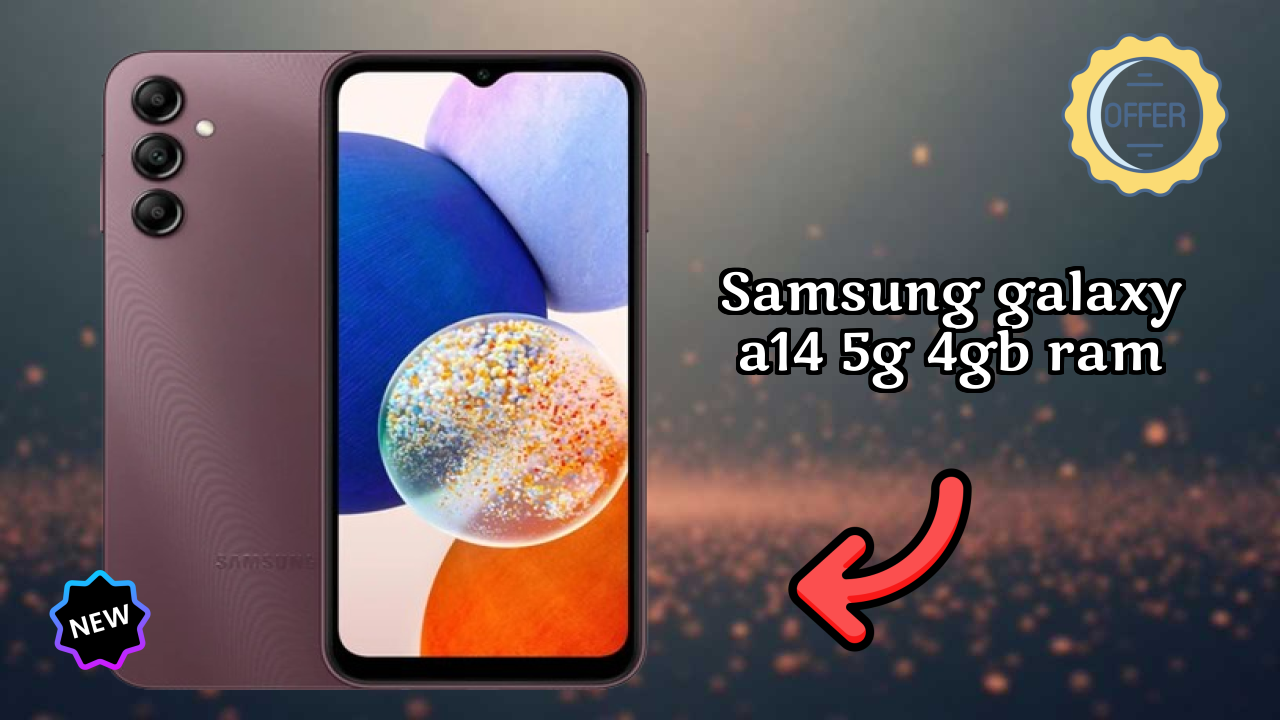 Samsung Galaxy A14 5G 4GB RAM Price: ₹15,499 - Complete Analysis