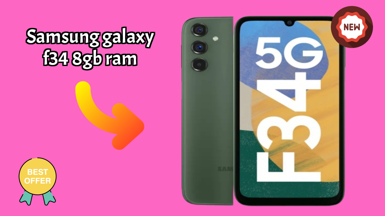 Samsung Galaxy F34 8GB RAM Camera Review: 50 MP + 8 MP + 2 MP Rear Camera Photo Quality