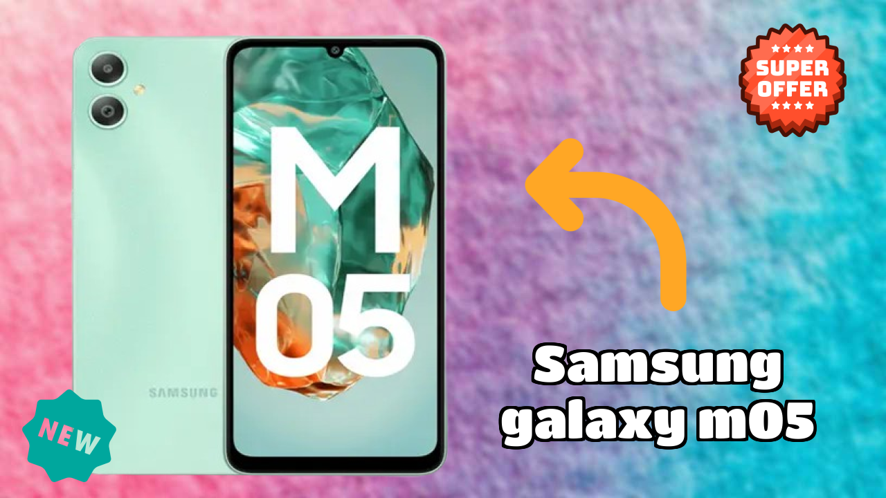 Samsung Galaxy M05 Display Size: 6.7 Inches (17.02 Cm) Screen Review