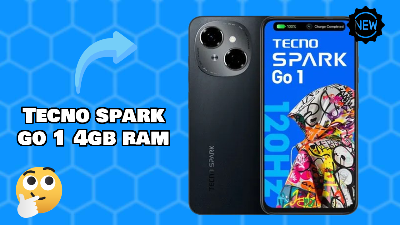 Tecno Spark Go 1 4GB RAM Display Review: 6.67 Inches (16.94 Cm) Screen Size
