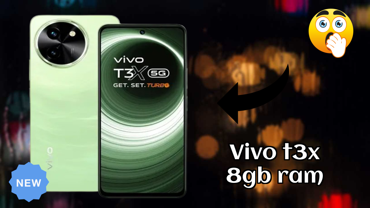 Vivo T3x 8GB RAM at ₹15,499 - Best Features Highlighted