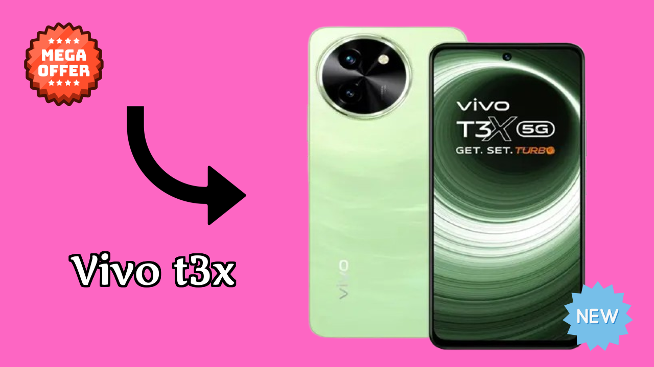 Vivo T3x at ₹12,499 - Complete Specifications