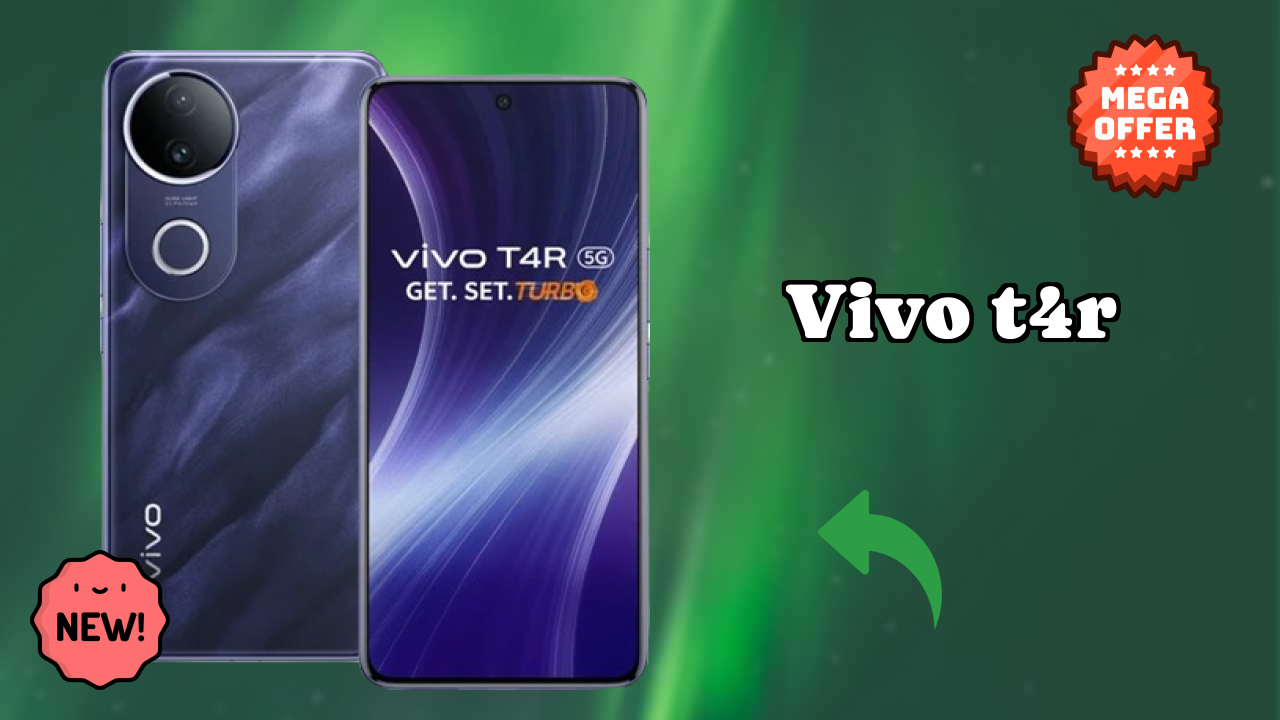 Vivo T4R Display Size: 6.77 Inches (17.2 Cm) Screen Quality