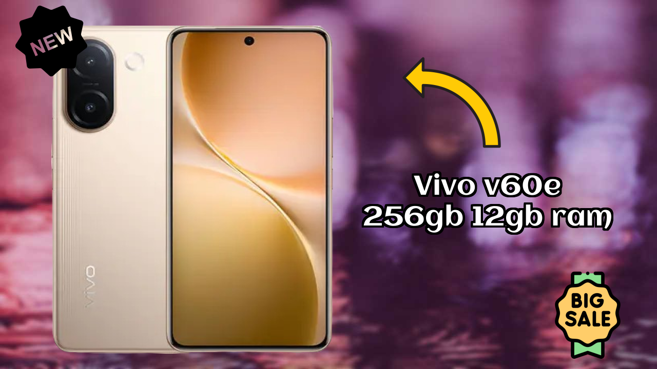 Vivo V60e 256GB 12GB RAM Battery Life: 6500 MAh How Long Lasts