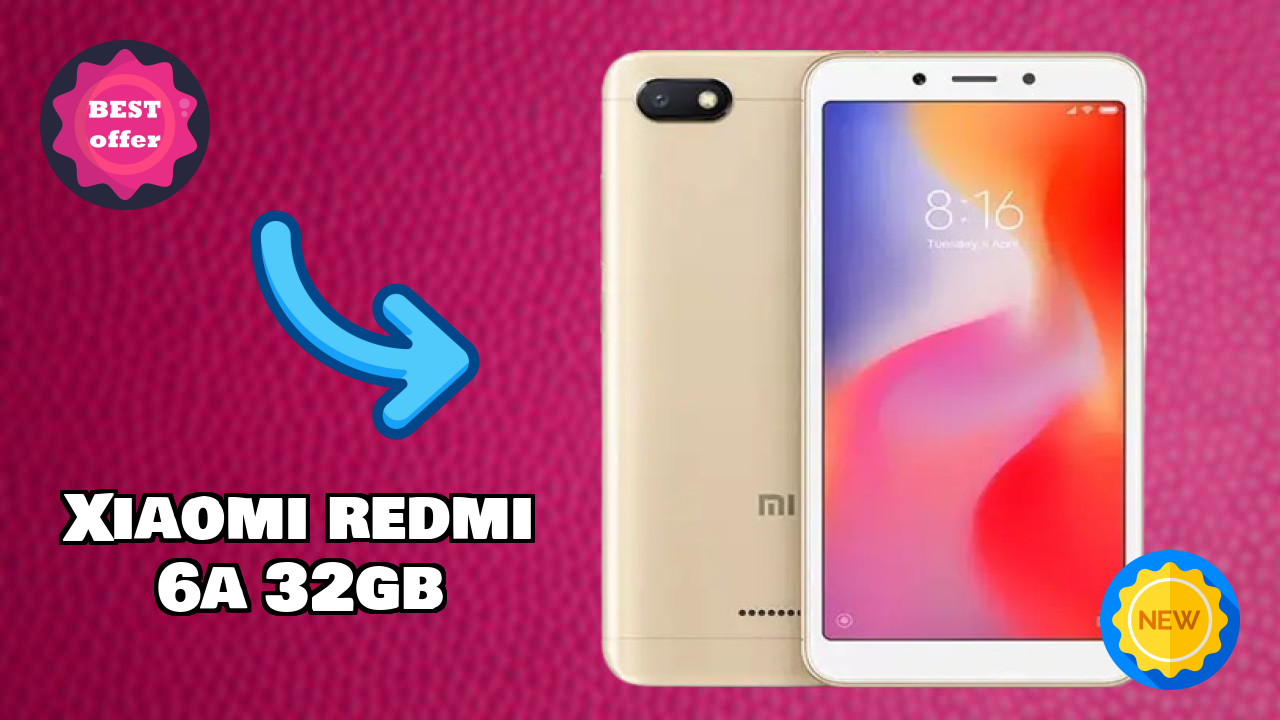 Xiaomi Xiaomi Redmi 6A 32GB - Best Camera Phone Under ₹5,999