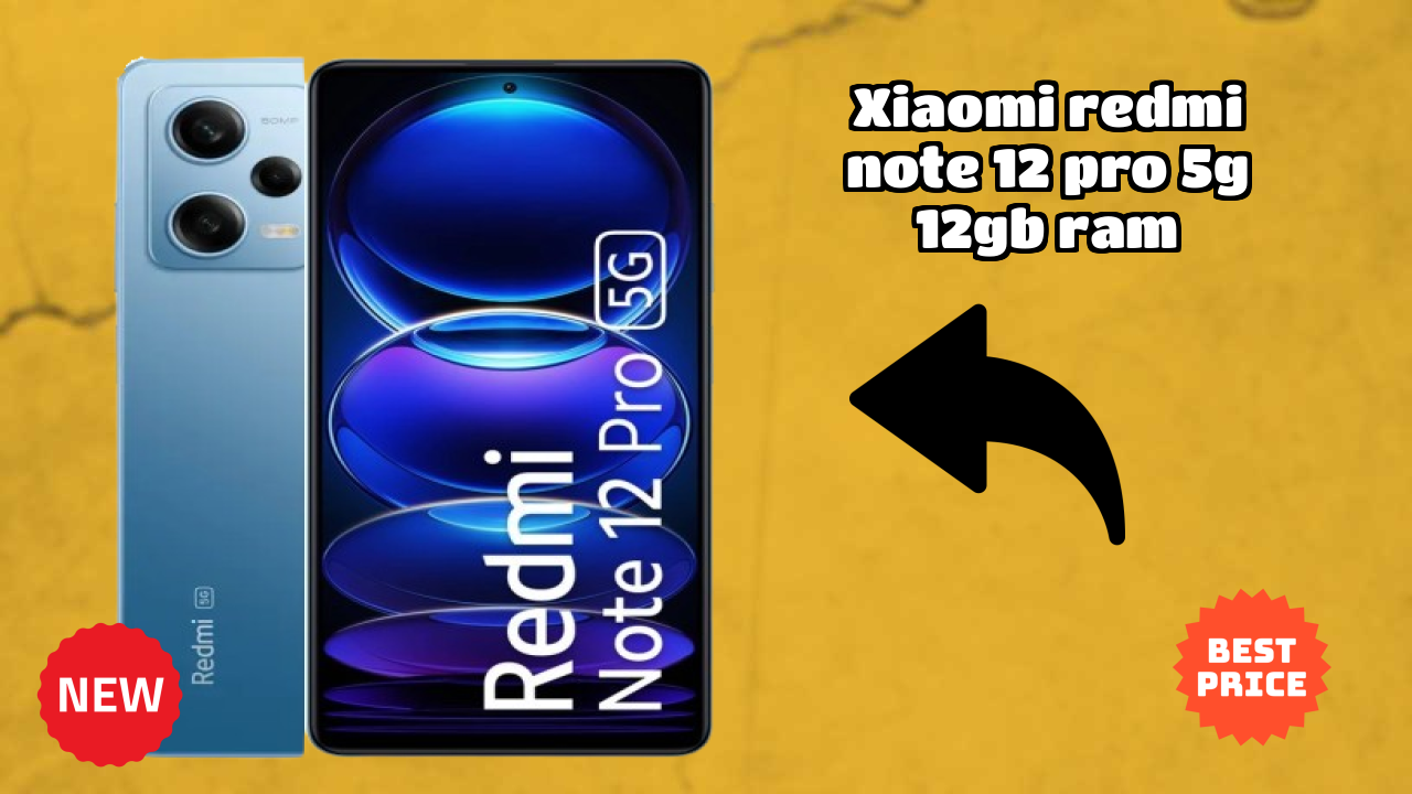 Xiaomi Redmi Note 12 Pro 5G 12GB RAM Display Size: 6.67 Inches (16.94 Cm) Screen Quality