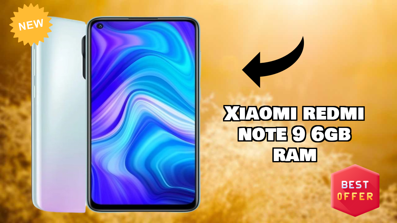 Xiaomi Redmi Note 9 6GB RAM Display Review: 6.53 Inches (16.59 Cm) Screen Size